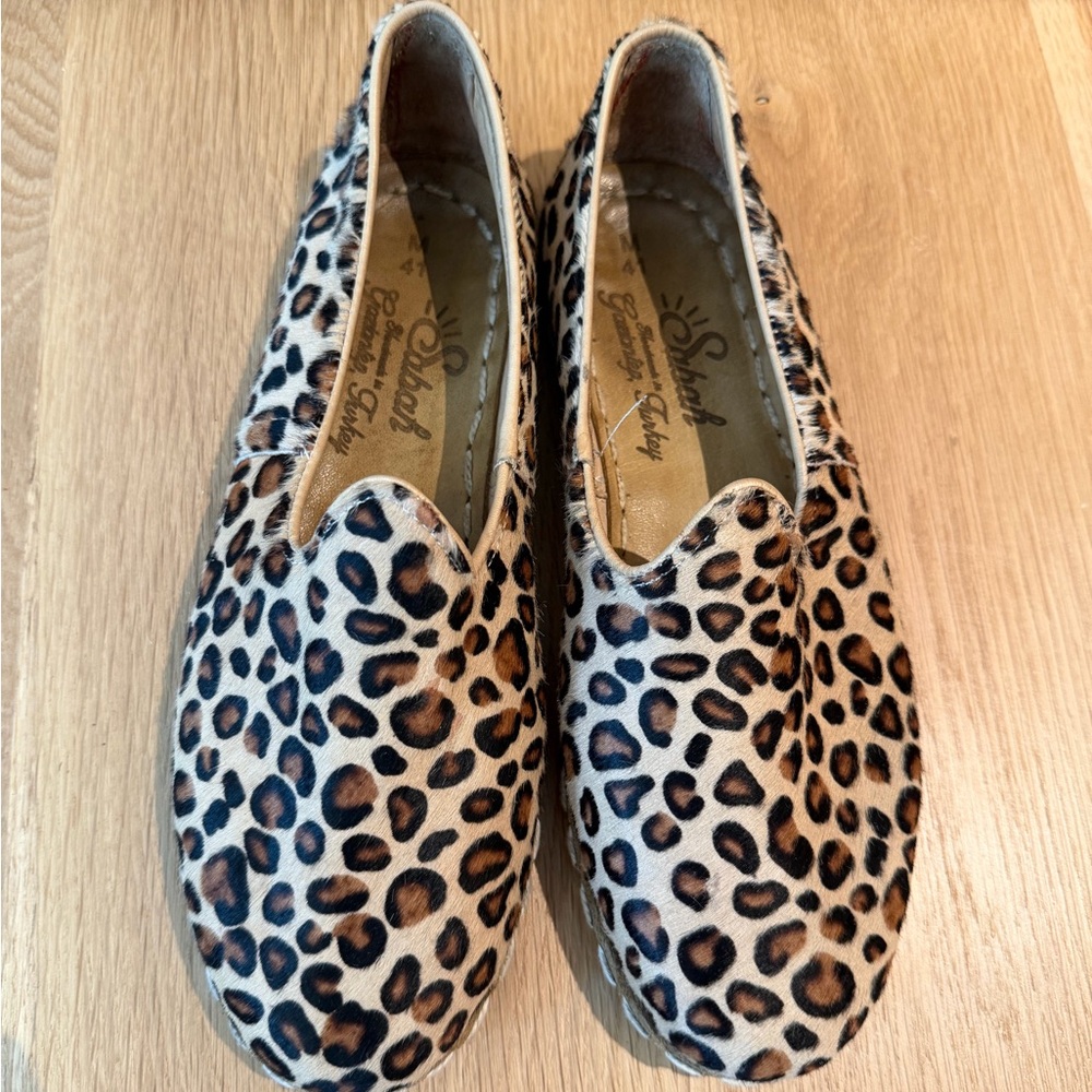 Sabah Animal Print Slip-On Loafers